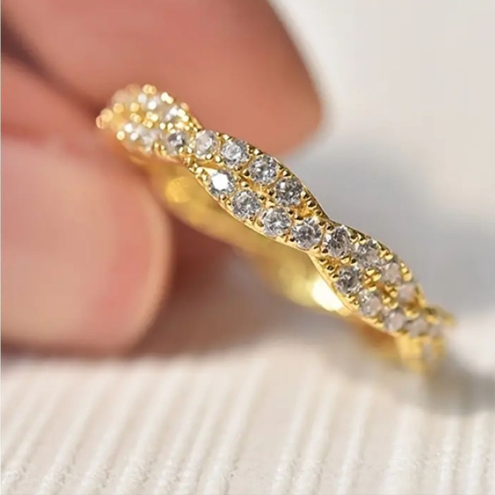 Eternity Lab Created diamond wedding band